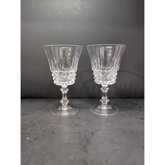 W.M. Dalton Lead Crystal Wine Glasses Set, 24% French Lead, Hand Blown Glassware - Picture 4 of 9